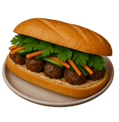 Banh Mi Meatballs