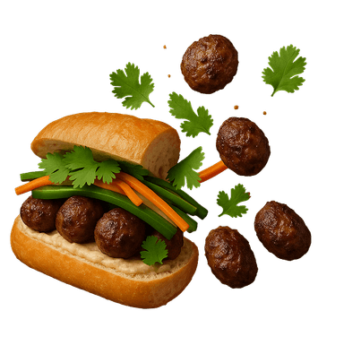 Banh Mi Meatballs